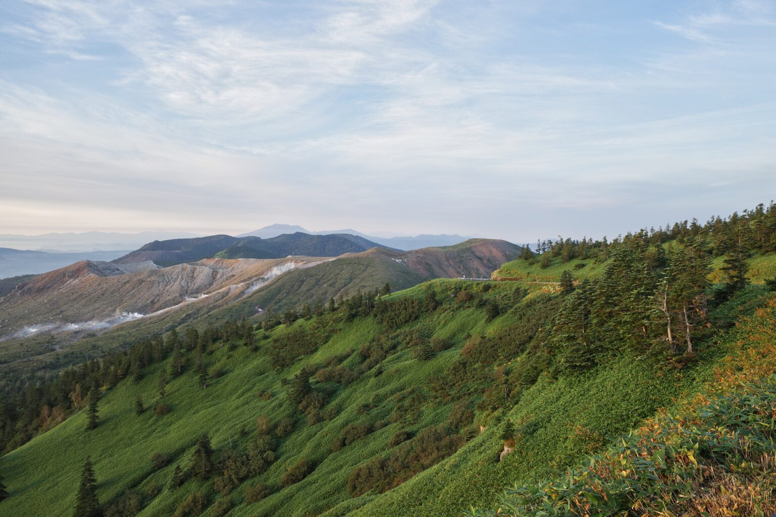 国道最高地点 草津白根山