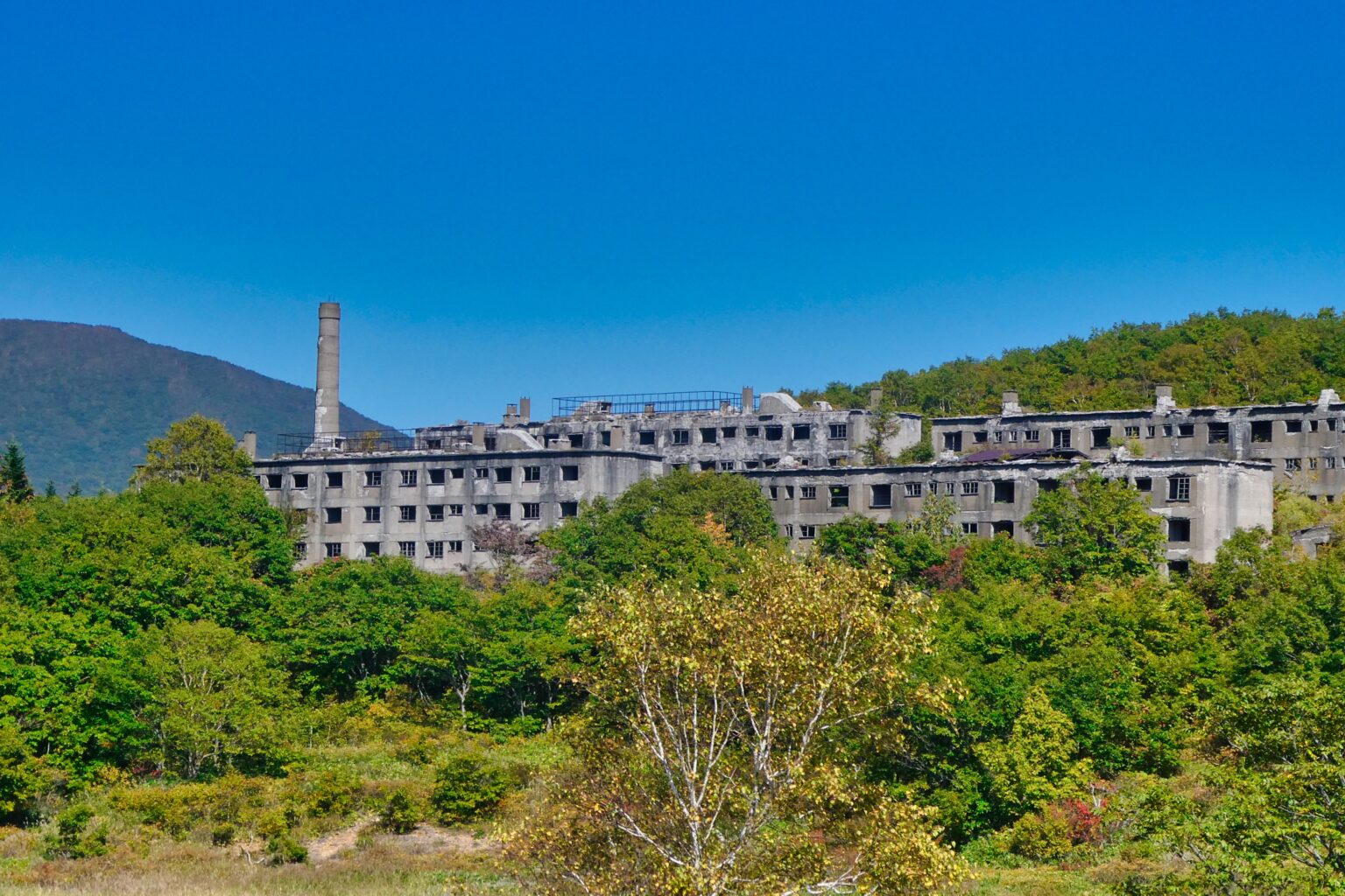 松尾鉱山廃墟