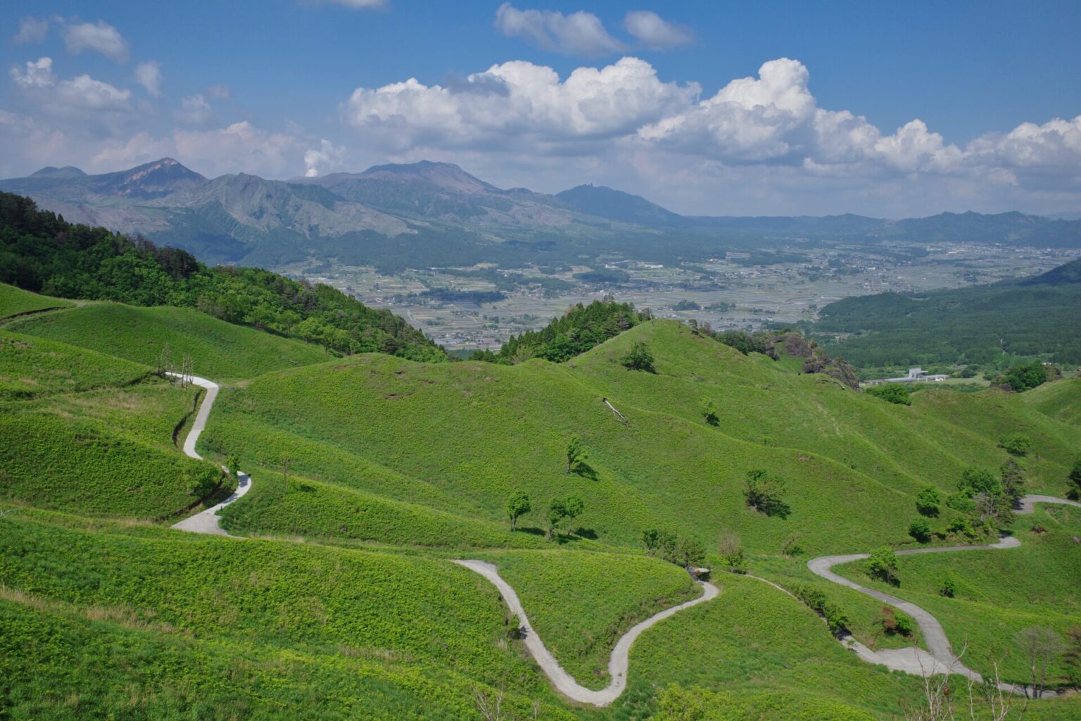 南阿蘇からの風景