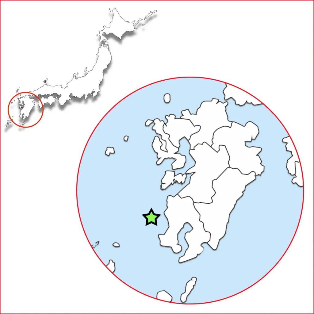 甑島地図