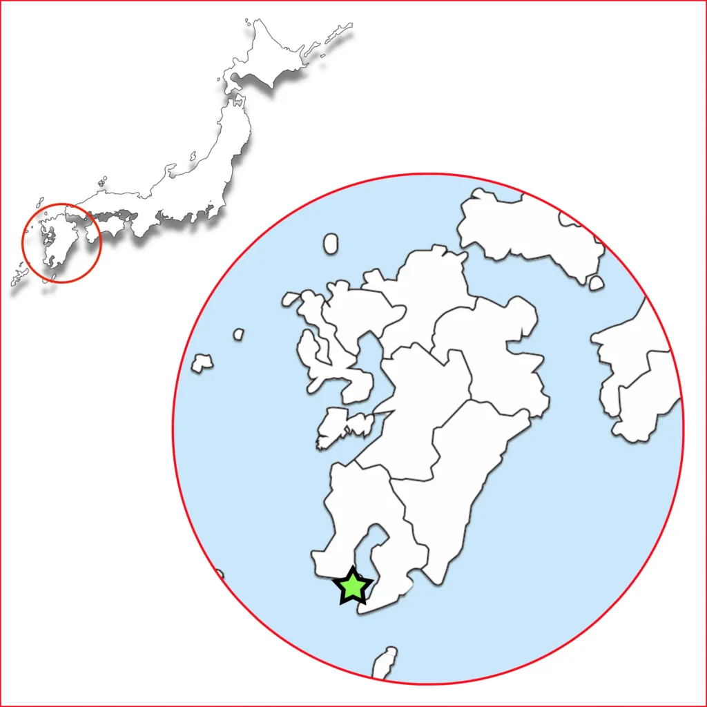 長崎鼻地図