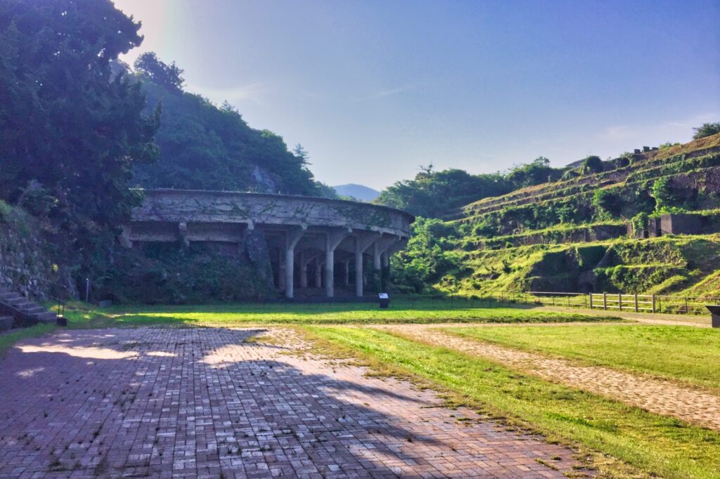 北沢浮遊選鉱場跡