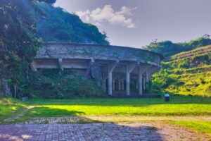 北沢浮遊選鉱場跡 佐渡島