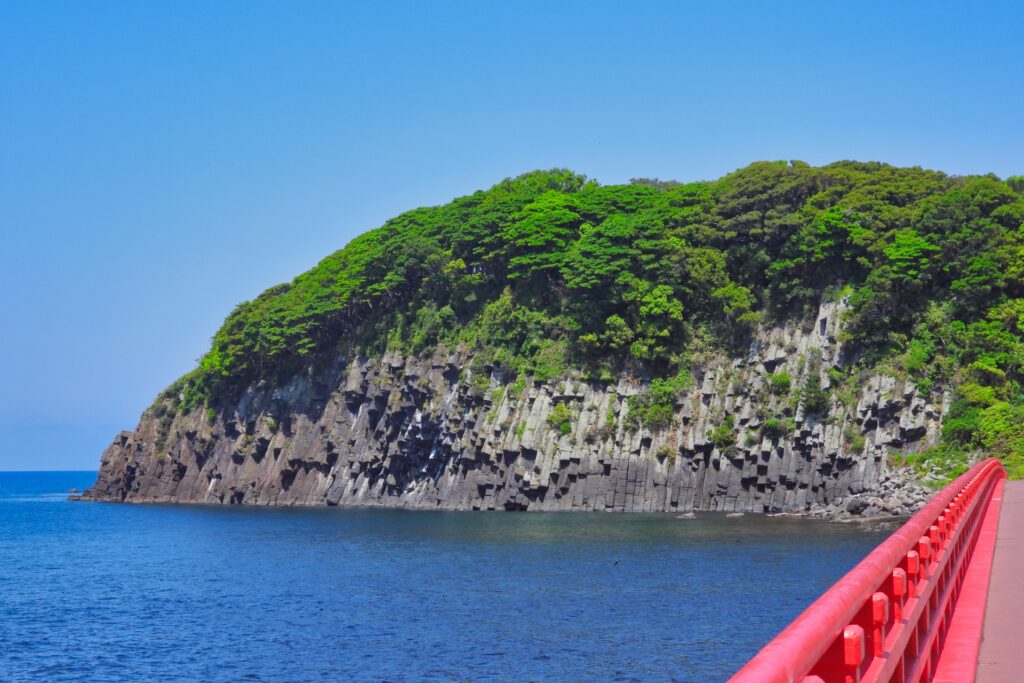 雄島の柱状節理　福井県