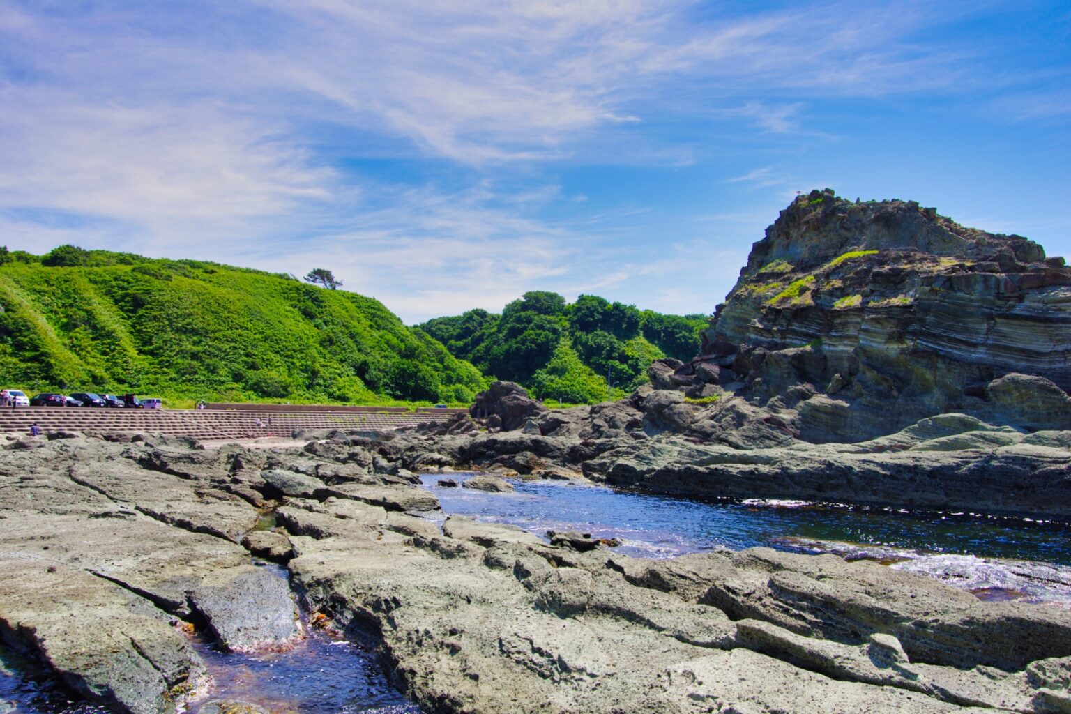 千畳敷海岸　青森県深浦町