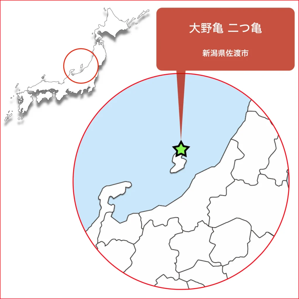 佐渡島亀マップ